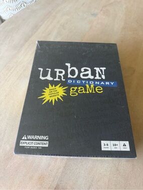 NEW- sealed Urban Dictionary Game